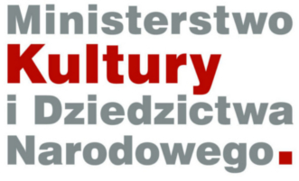 Logo z Ministerstwa Kultury i Dziedzictwa Narodowego