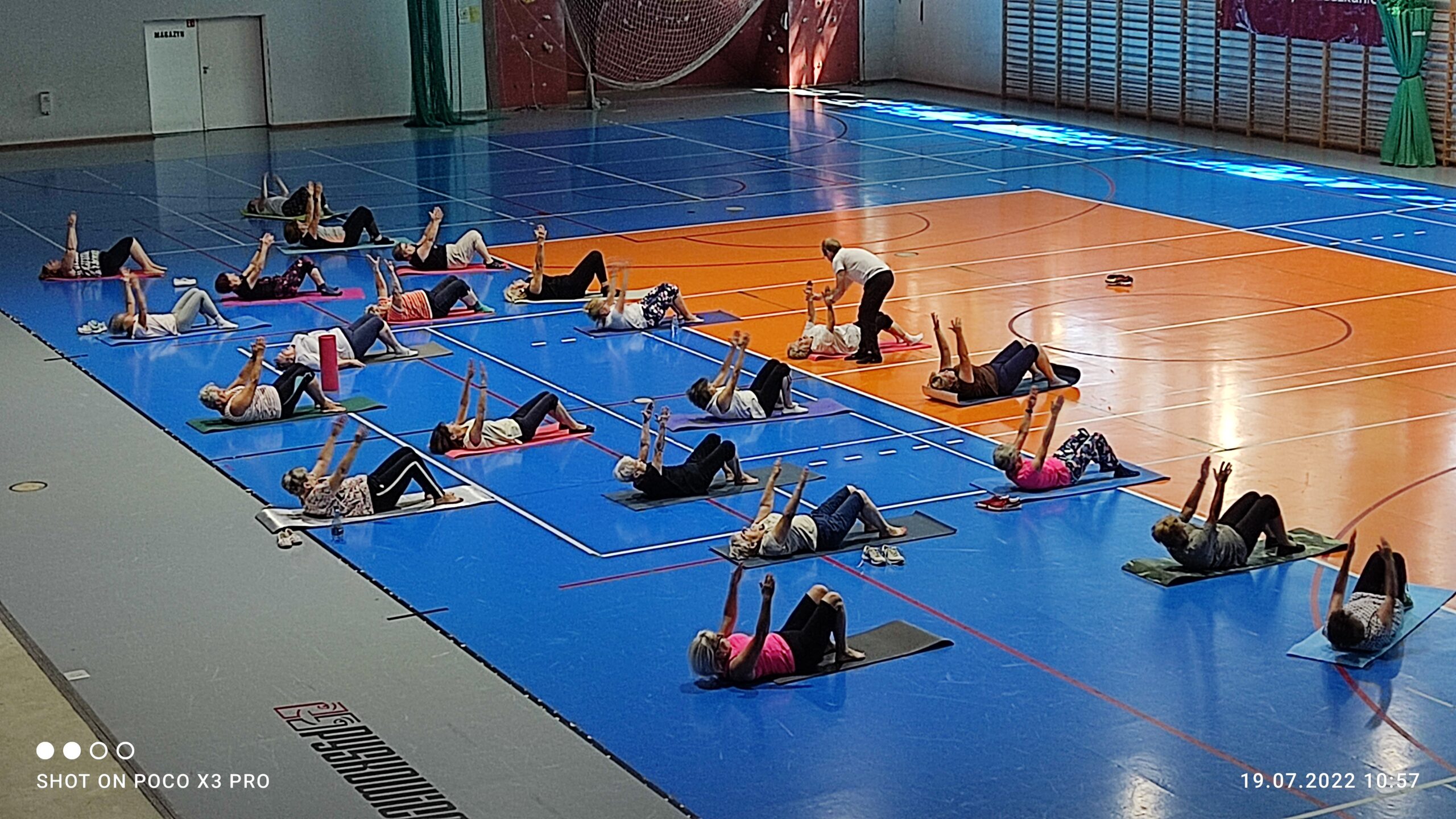 Zdjęcie z sekcji gimnastyka dla seniorów-trening funkcjonalny